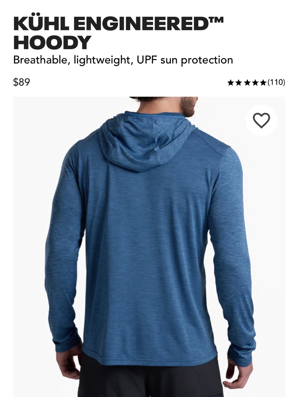 Kuhl Engineered Hoody - long-sleeve UPF - Picture 8 of 9